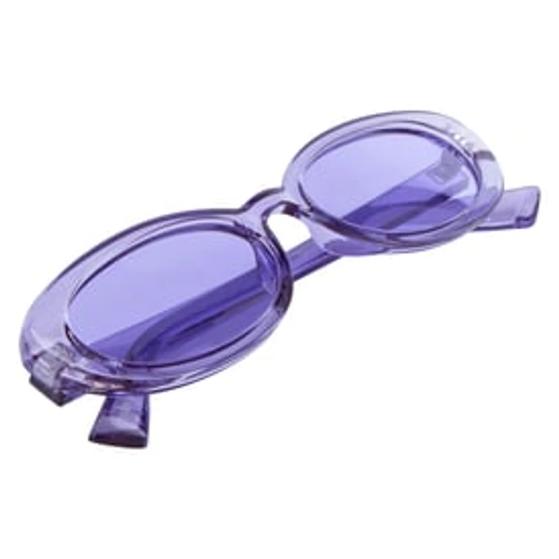 Ladies Retro Oval Sunglasses