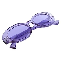 Ladies Retro Oval Sunglasses