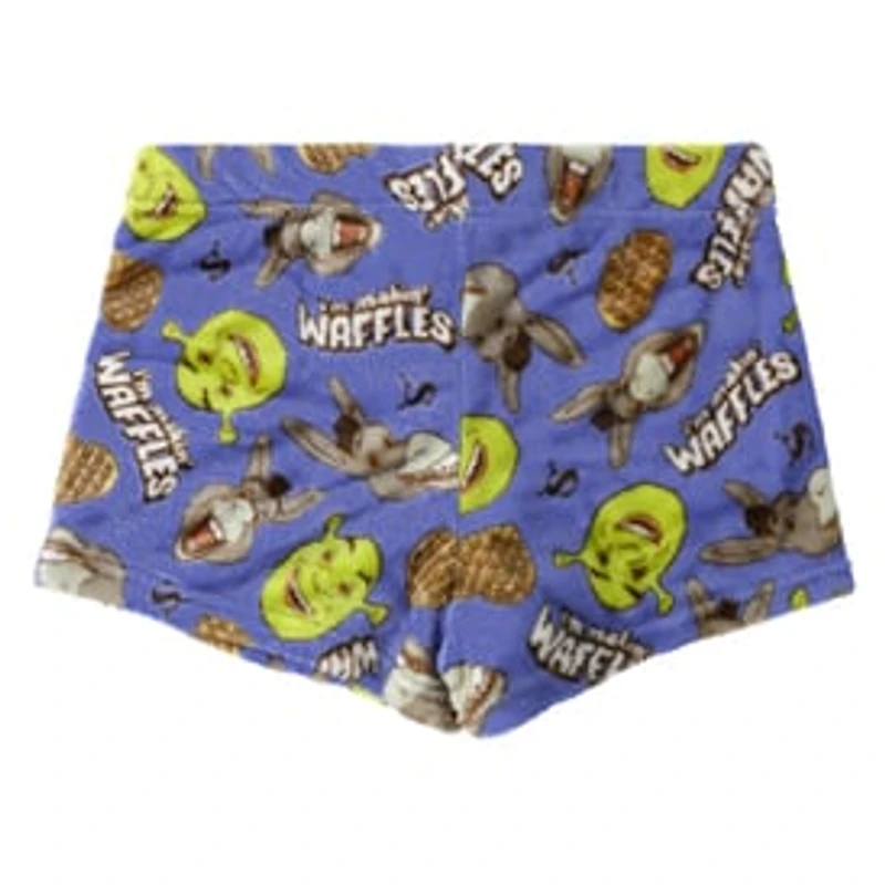 Juniors Shrek Plush Shorts