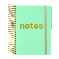 Single Wire Spiral Notebook 6in x 8.25in