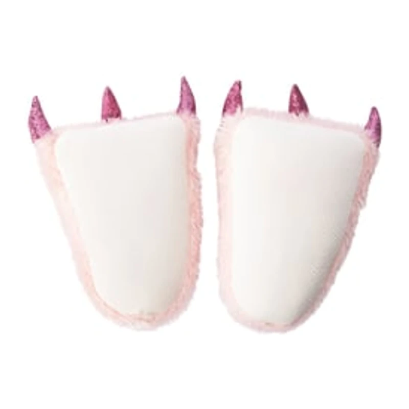 Juniors Furry Claw Slippers
