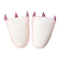 Juniors Furry Claw Slippers