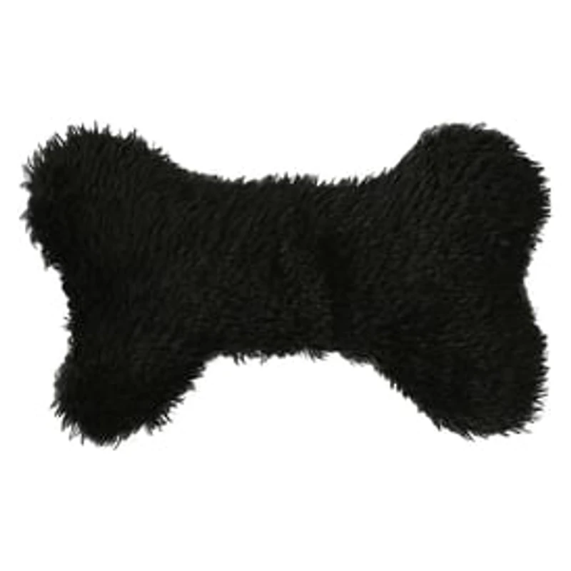 Plush Halloween Dog Bone Toy