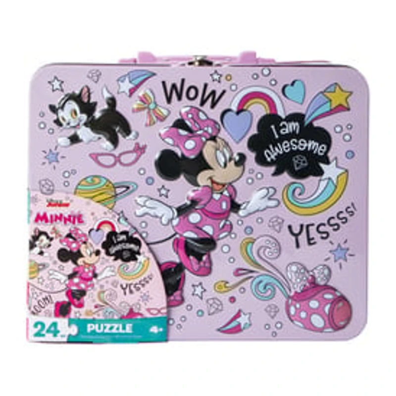 Disney Junior Minnie Puzzle Lunchbox 24-Pieces