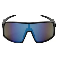 Mens Oversized Mirror Shield Sunglasses