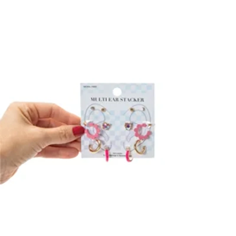 Multi-Earring Stacker Set 6-Pack