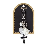 Charmed Cluster Angel Key Ring