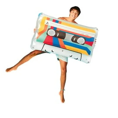 Mix Tape inflatable Pool Float 45.3in