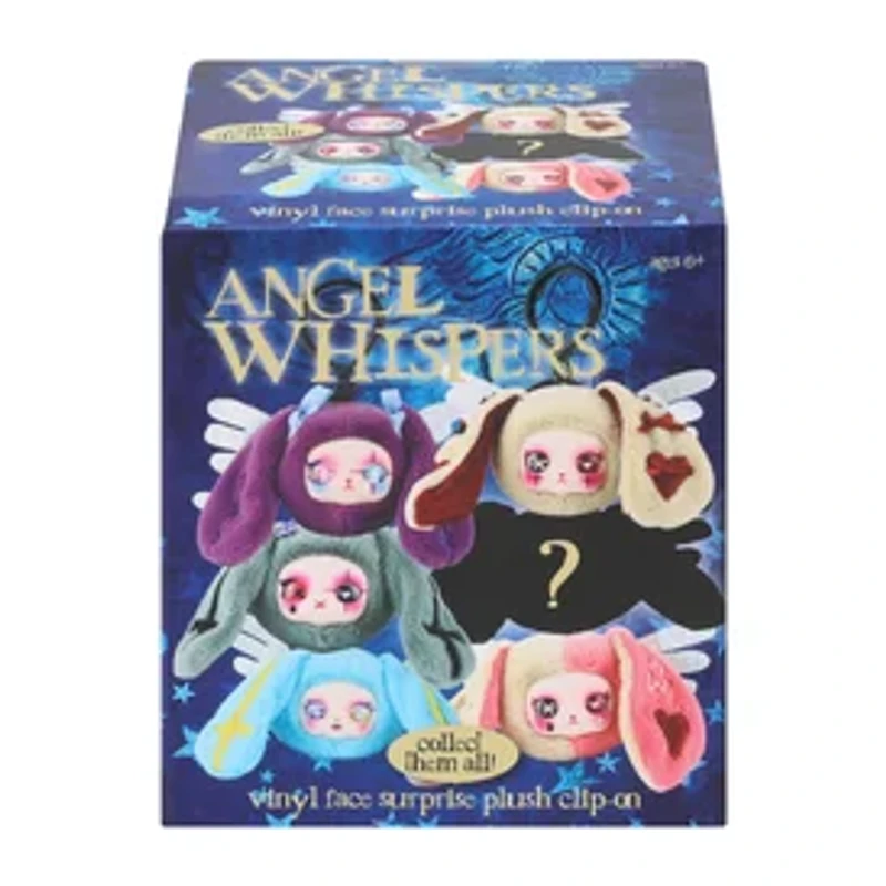 Angel Whispers Vinyl Face Surprise Plush Clip-On (Styles May Vary)