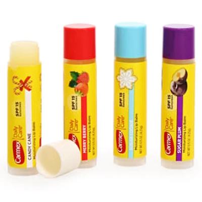 Limited Edition Carmex® Daily Care® Holiday Lip Balm 4-Count