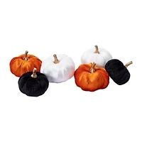Halloween Decorative Pumpkins 6-Pack