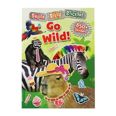 Go Wild! Super Silly Stickers Book
