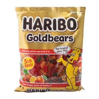 Haribo® Goldbears® Party Size Gummi Bears 5lbs