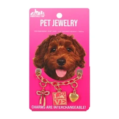 Pawsitively Fun! Medium Pet Jewelry 16in
