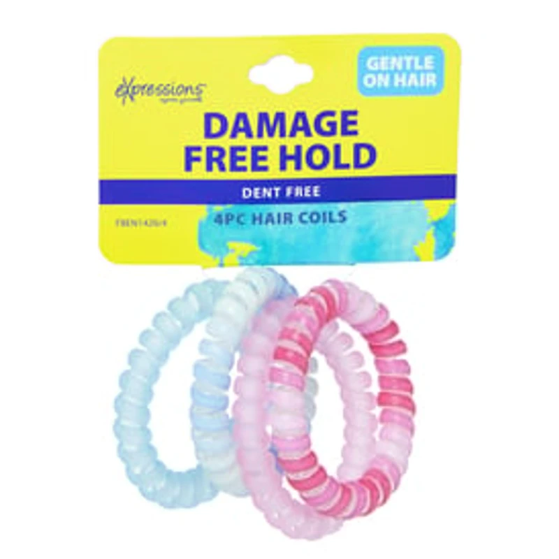 Ombre Frosted Hair Coils 4-Count