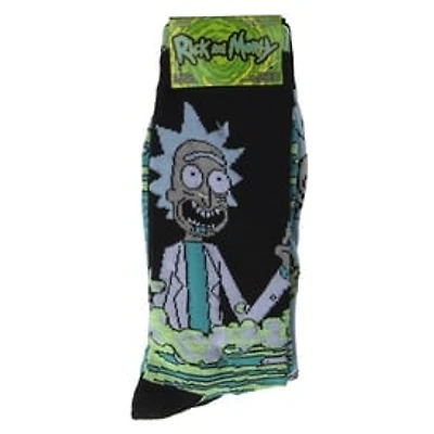 Young Men's Rick And Morty™ Portal Crew Socks 2-Pack