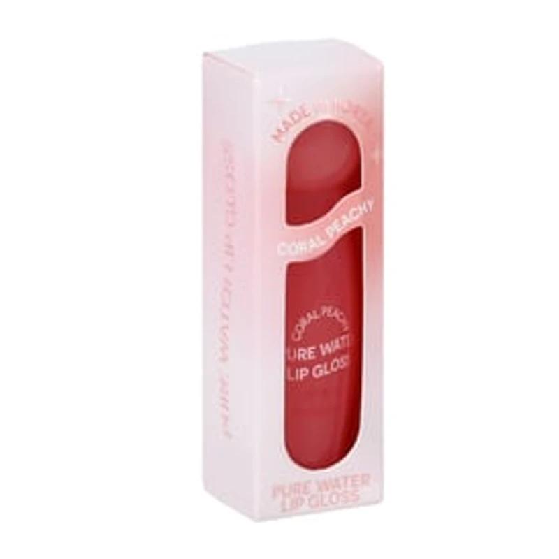 Coral Peachy Pure Water Lip Gloss 0.06oz