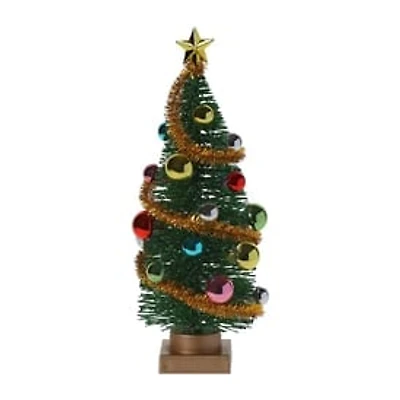 Christmas Brush Tree Décor