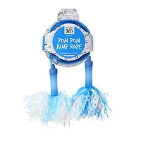 Pom Pom Jump Rope 7ft - Blue