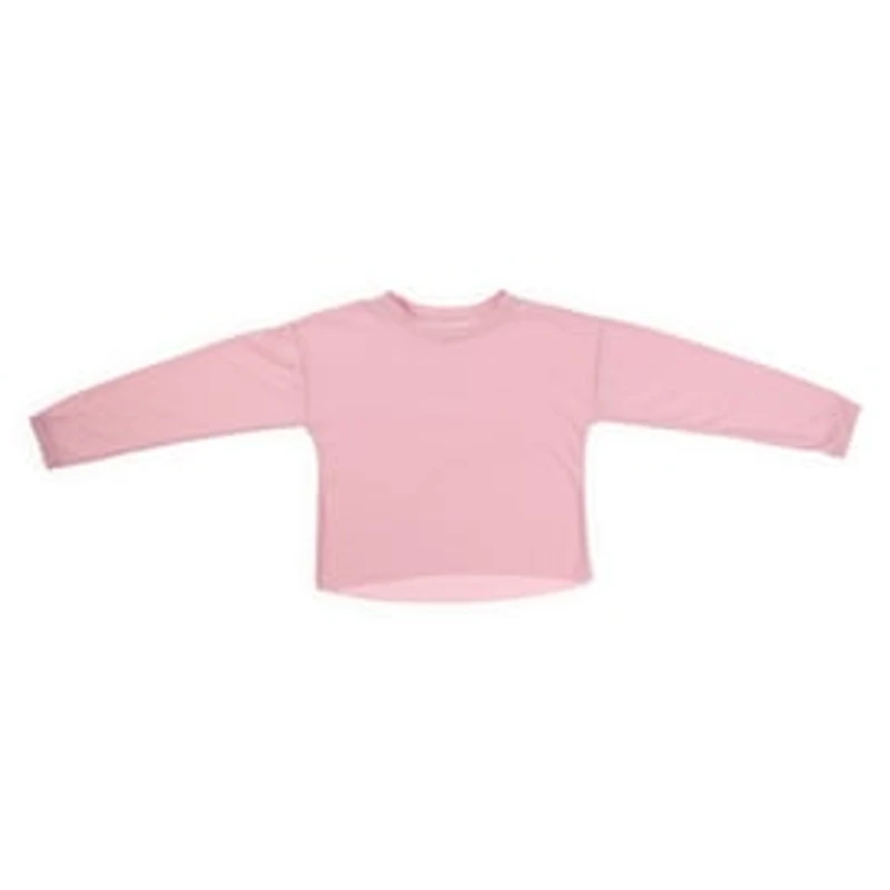 Juniors Cropped Sweatshirt - Pink