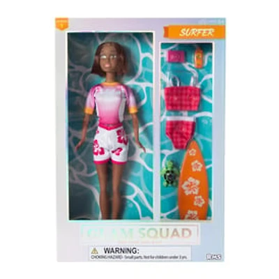 Glam Squad Surfer Doll