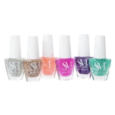 Smoke & Mirrors Nail Polish Set 6-Piece - Showstopping Sparkle