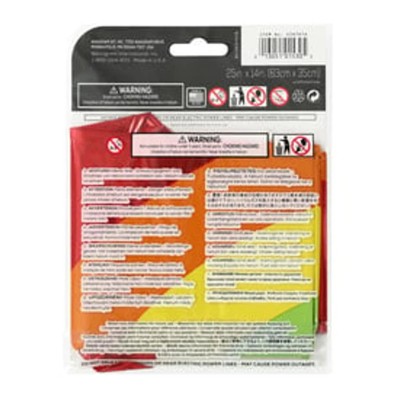 INFLATED Rainbow Shaped Balloon 25in