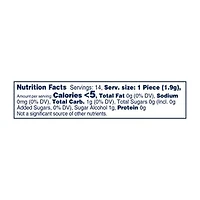 ORBIT Gum Peppermint Sugar Free Chewing Gum, Single Pack, 14 Piece
