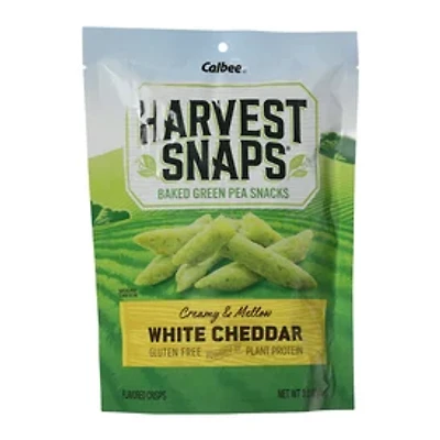 Harvest Snaps® White Cheddar Baked Green Pea Snacks 3oz