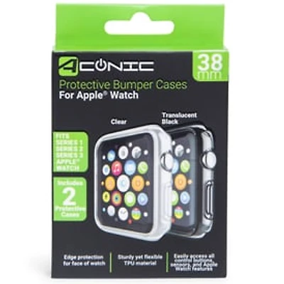 Protective Bumper Cases For Apple Watch® 38Mm, 2-Pack