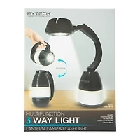 3-in-1 LED Lantern, Flashlight, Lamp