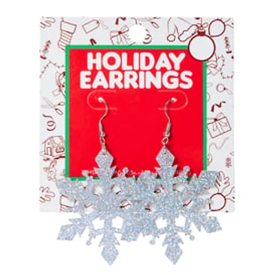 Holiday Earrings - Snowflakes