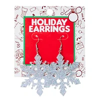 Holiday Earrings - Snowflakes