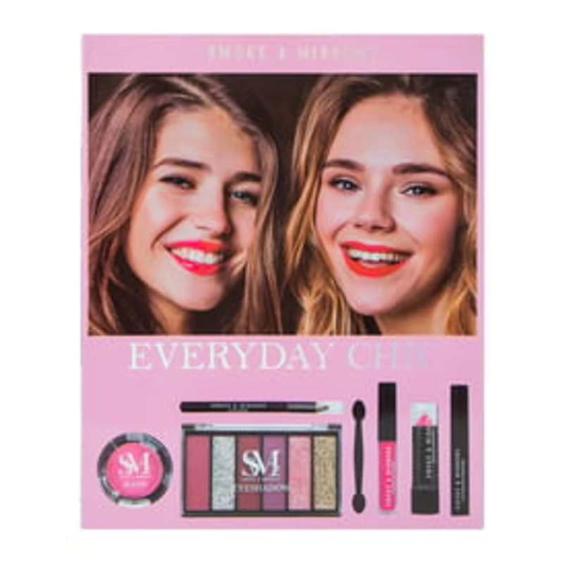 Smoke & Mirrors Everyday Chic Makeup Kit 7-Piece