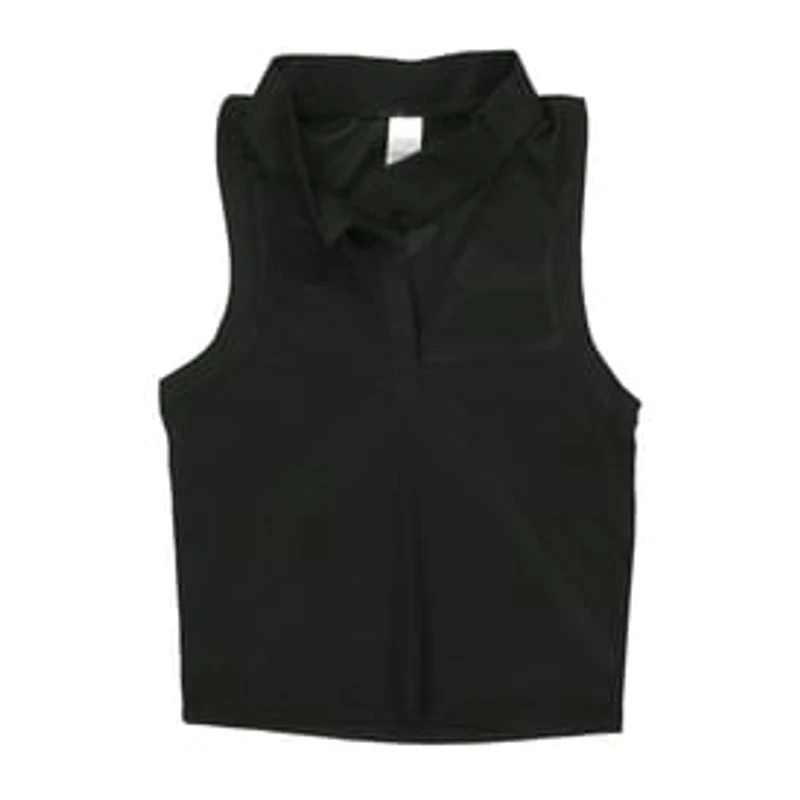 Black Polo Tennis Top