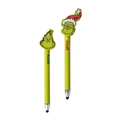 Licensed Christmas-Themed Stylus Pens 2-Pack