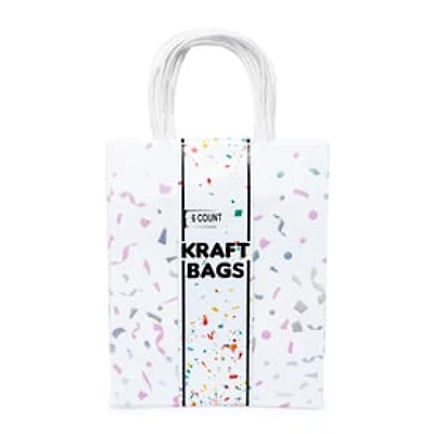 Medium Kraft Bags 6-Count - Multicolor