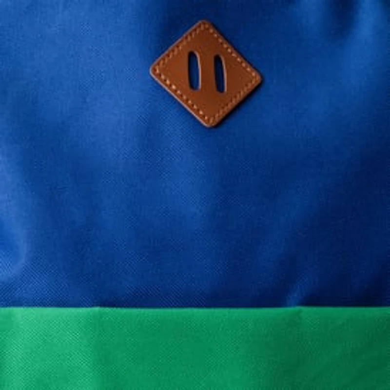 Two-Tone Snap Backpack