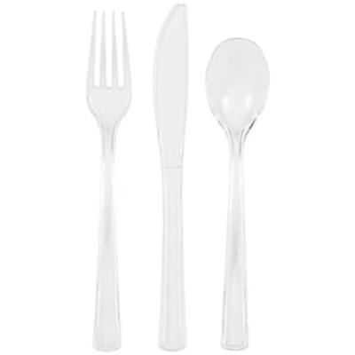 Plastic Cutlery 18-Count