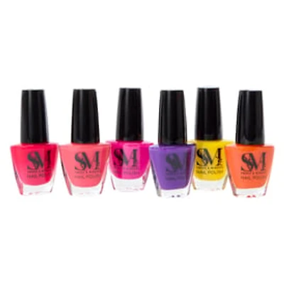 Smoke & Mirrors Nail Polish Set 6-Piece - Retro Neon