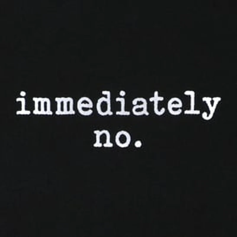 Immediately No. Graphic Tee