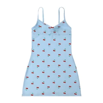 Juniors Printed Mini Dress