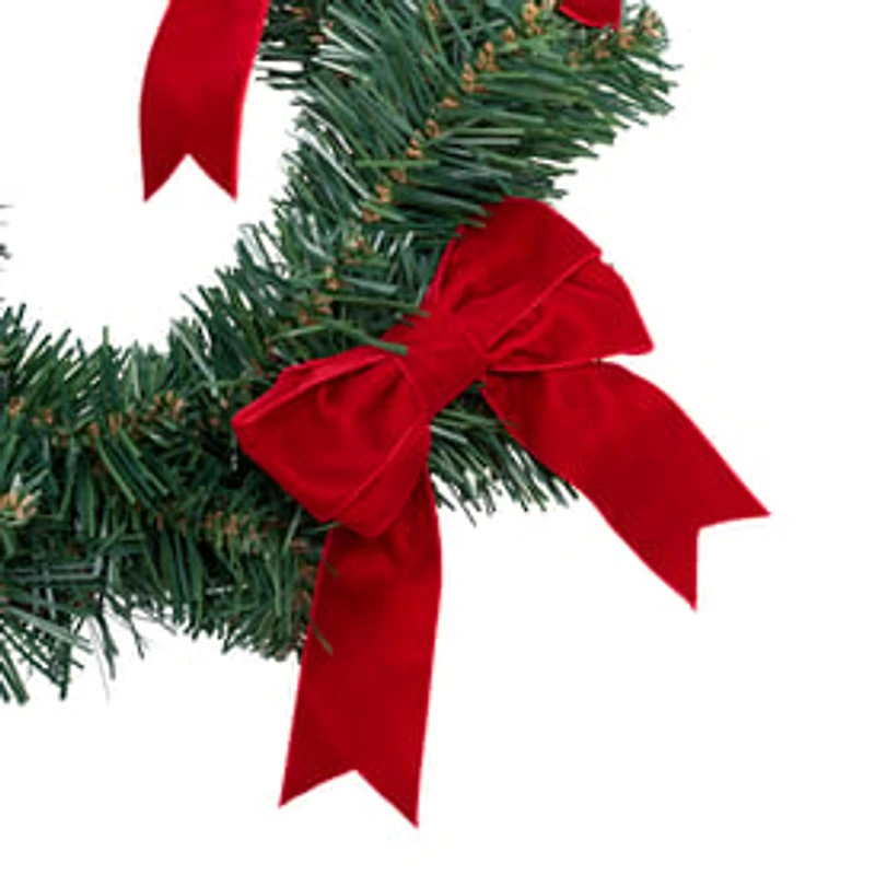 Christmas Wreath With Bows