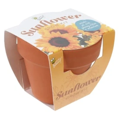 Mini Potted Plant Grow Kit - Sunflower