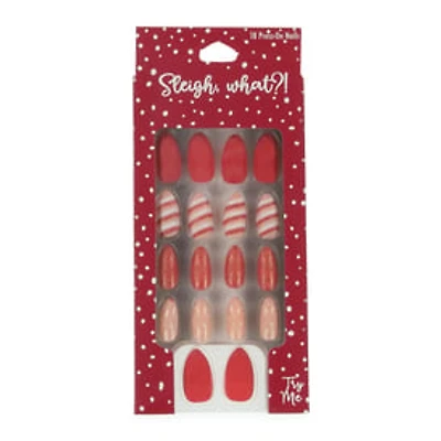 Sleigh What Press-On Nails 18-Piece Set