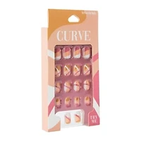 Press On Faux Nails 18-Piece Set