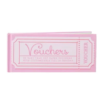 Customizable Vouchers Pad 30-Count