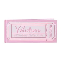 Customizable Vouchers Pad 30-Count