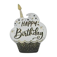 INFLATED Happy Birthday Cupcake Balloon