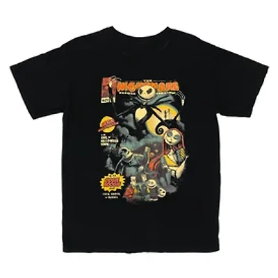 Disney Tim Burton's The Nightmare Before Christmas Comic Book Graphic Tee